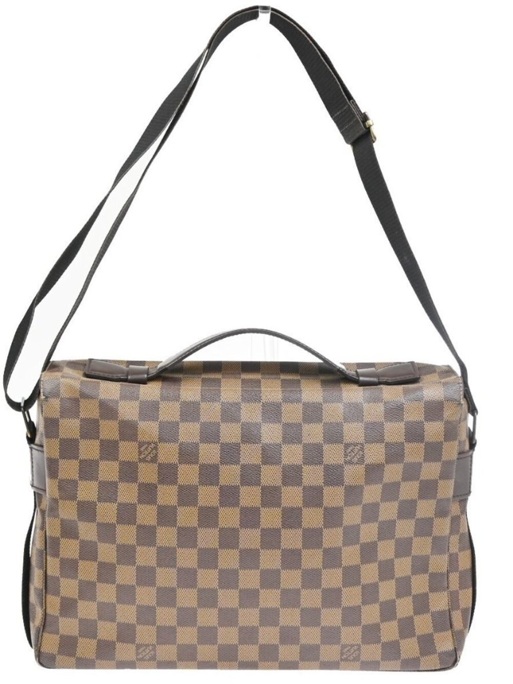 LOUIS VUITTON Broadway Satchel Shoulder Bag Damier Ebene Leather N42270 16KC885 - Picture 3 of 16